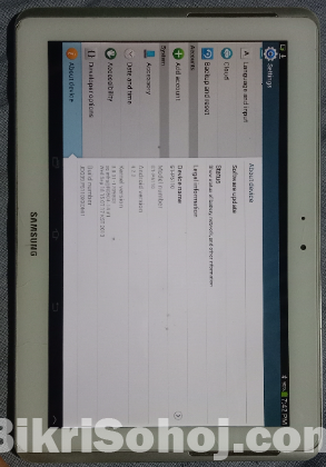 Samsung tab GT p5110